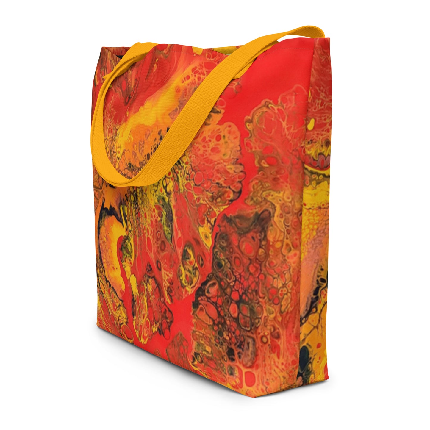 All-Over Print Large Tote Bag Firebird